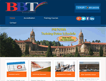 Tablet Screenshot of bbtinstitute.com